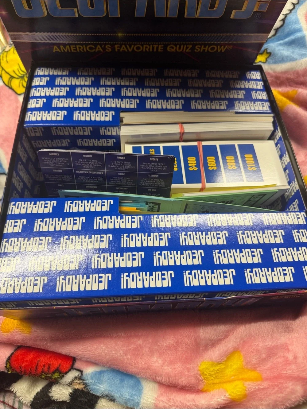 Jeopardy! Board Game by Outset - Purple Box